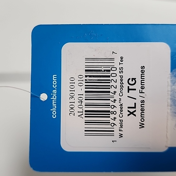 NWT Columbia field creek cropped short sleeve t shirt - Picture 4 of 8